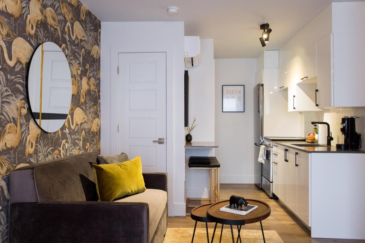 Fun & Funky Little Italy Studio With Full Kitchen By Den Stays Montréal Extérieur photo